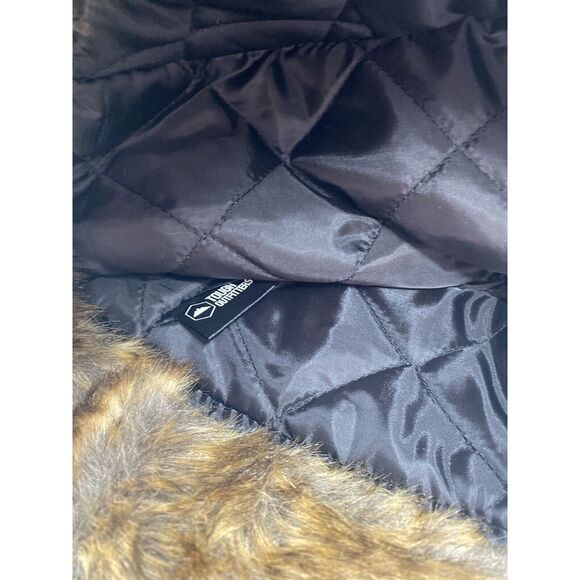 Tough Outfitters The Yukon Trapper Hat Black Faux Fur-Lined New - Picture 6 of 8